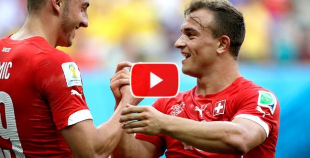 VIDEO: Skvelý Shaqiri vystrieľal hetrikom postup Švajčiarsku