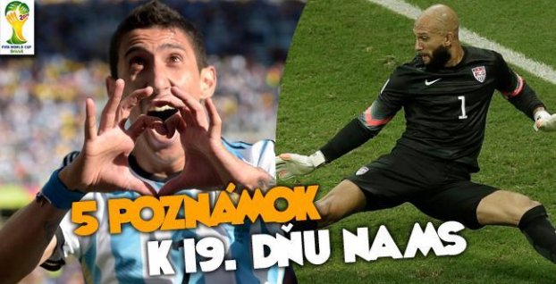 5 poznámok: Bravó USA, s Argentínou hrajú nebesia