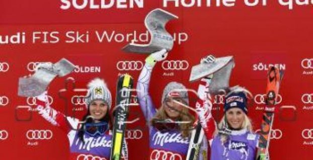 Lyžovanie-SP: Fenningerová vyhrala piaty obr.slalom v rade, Shiffrinová prvý (3)