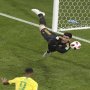 Thibaut Courtois predviedol proti Brazílii viacero vydarených zákrokov