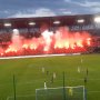 Pyroshow fanúšikov Górniku Zabrze 